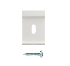 Flush Wall Clips and Screws (50)
